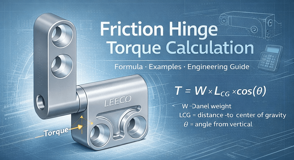 How to Calculate Torque for Friction Hinge: What the Datasheets Don't Tell You